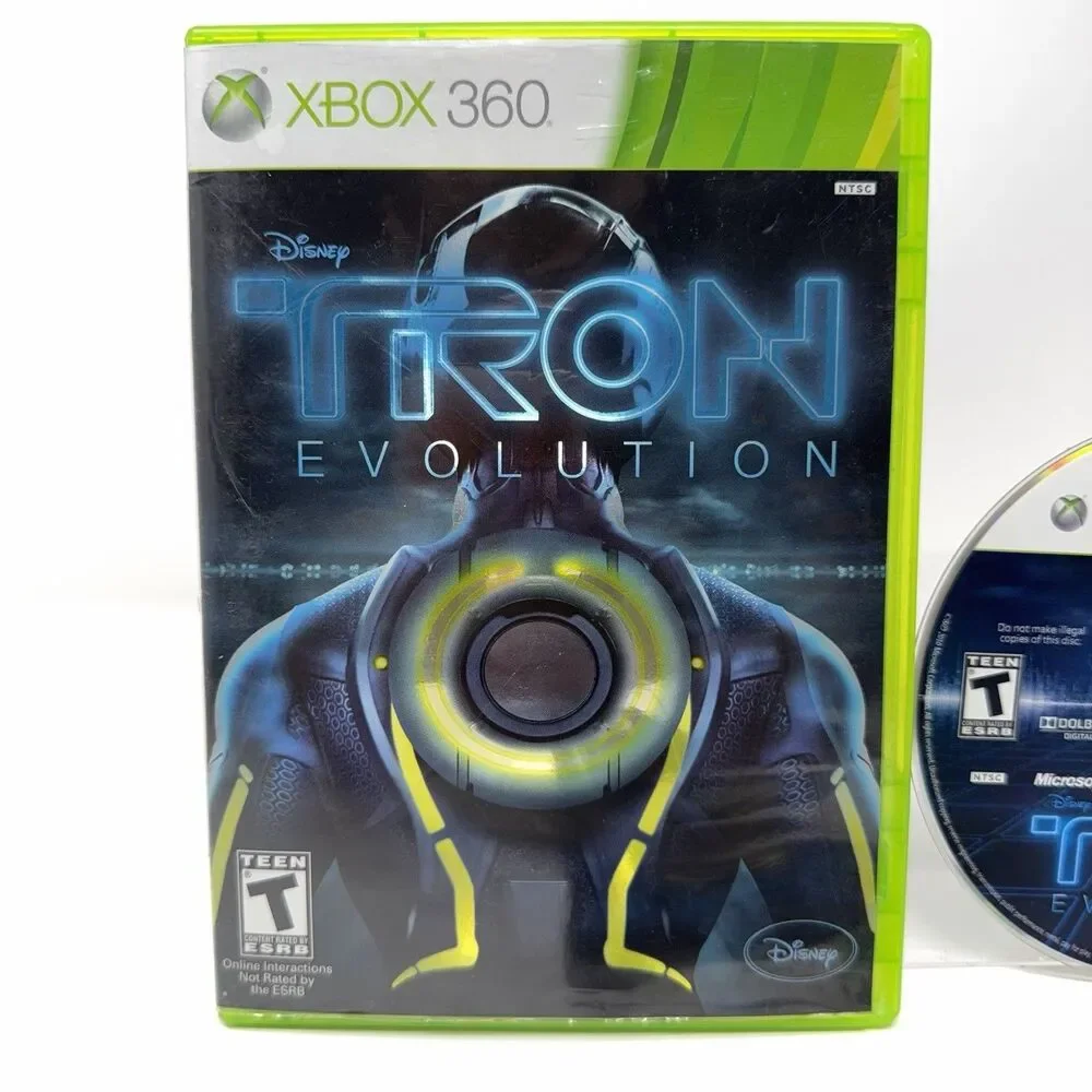 Tron Evolution Microsoft Xbox 360 2010 Complete CIB Refurbished Tested